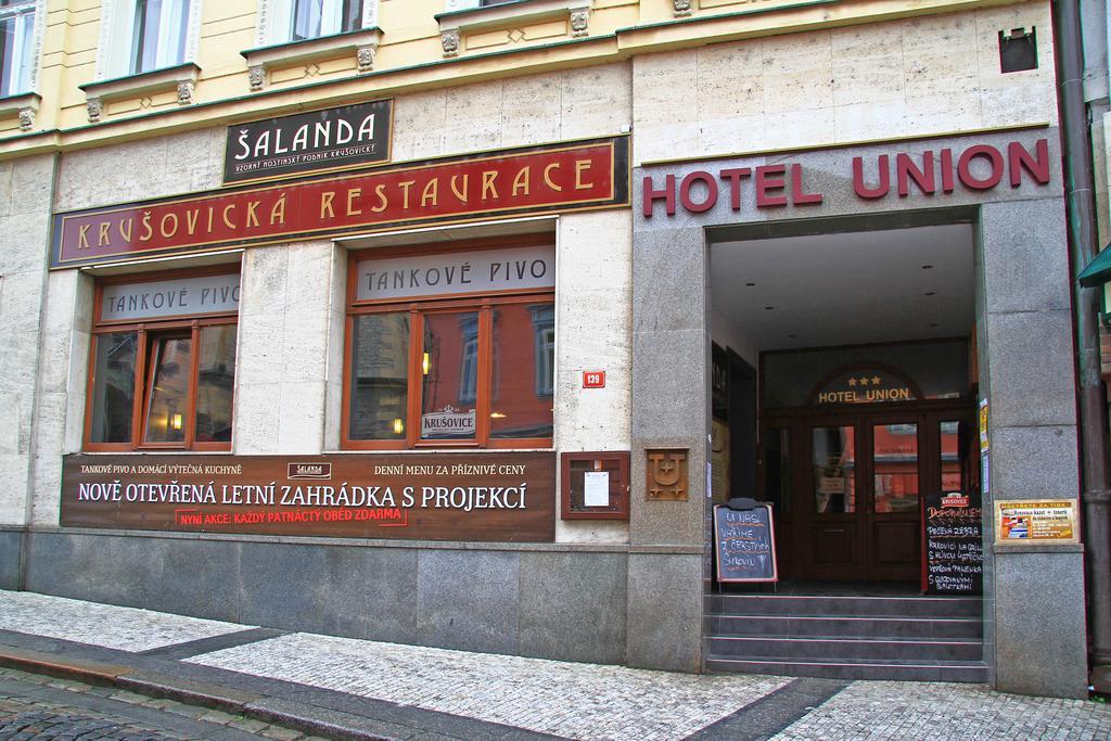 Hotel Union Louny Exterior photo